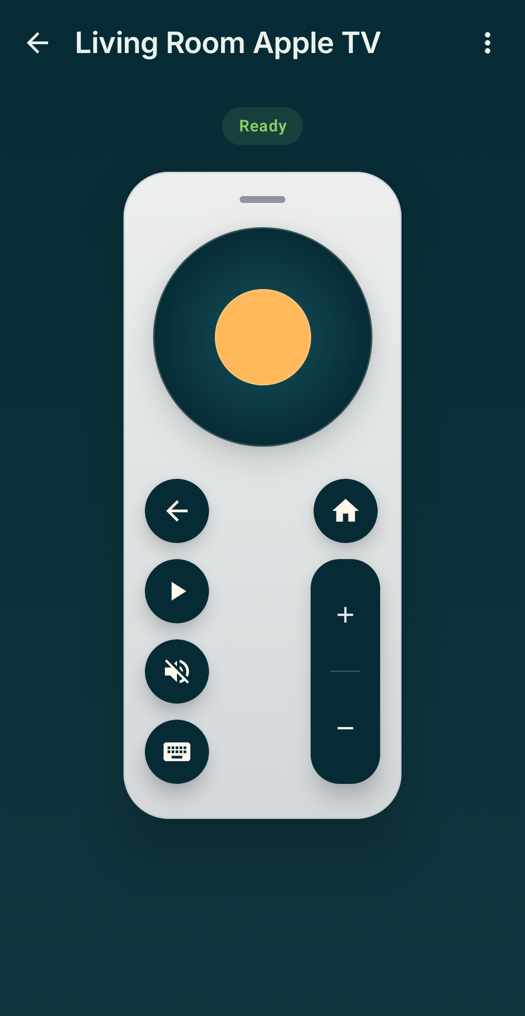 CitrusRemote tactile remote control running on Android